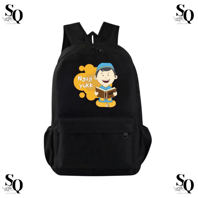 Tas Ngaji Yuk Laki Laki tas sekolah anak gambar ngaji mengaji cowok Tas Sekolah Ngaji Yuk Viral tas 