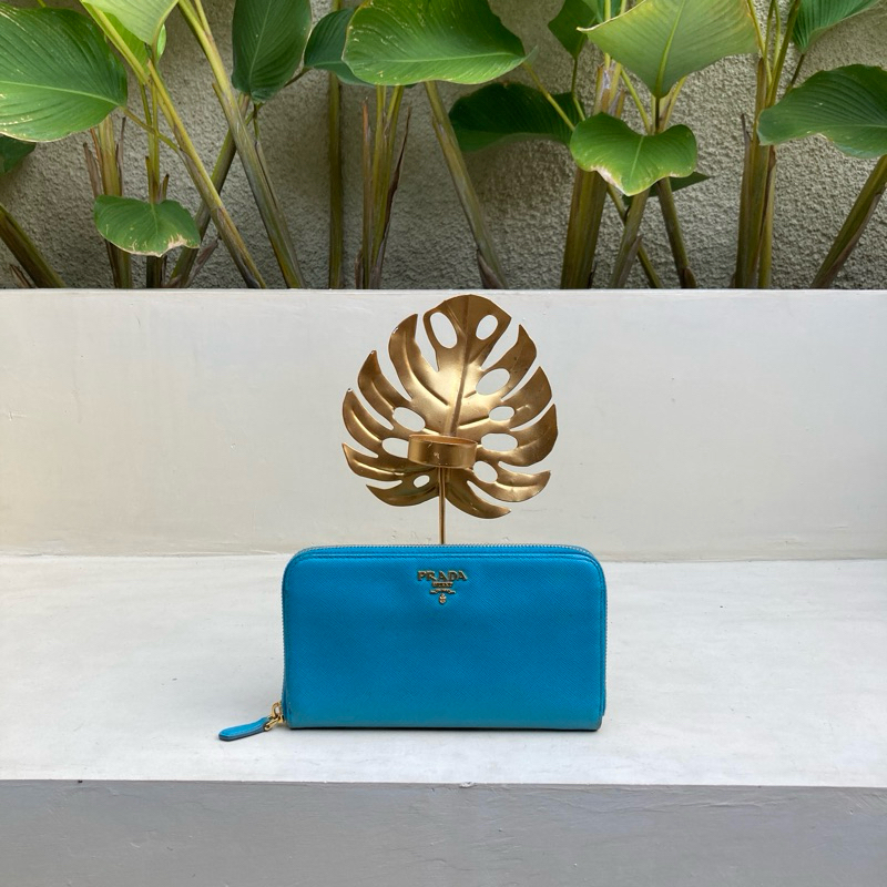 Prada leather wallet original