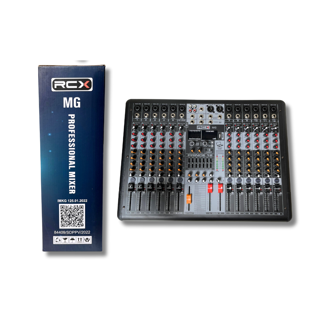 Mixer Audio RCX PRINCE 12 CHANNEL
