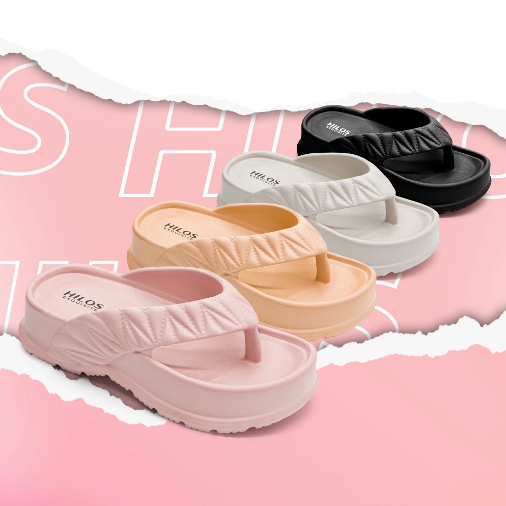 Jangan Ketinggalan order Sandal Jepit Tinggi Wanita Modis Bahan Karet Empuk Kekinian Sandal Cewek Se