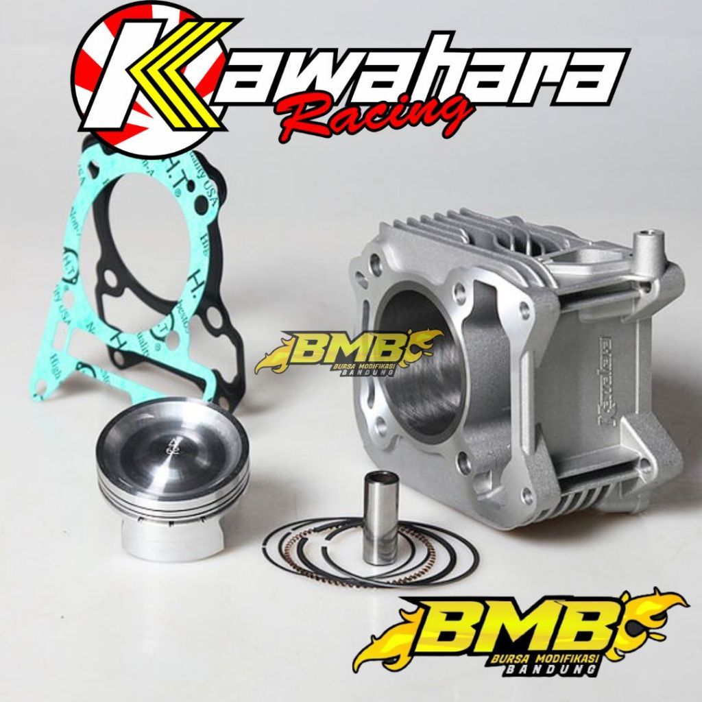 Paket Boreup | Cylinder Blok 62 Vespa 3V | Primavera - Sprint - LX Kawahara Vespa Matic Sprint 150 (