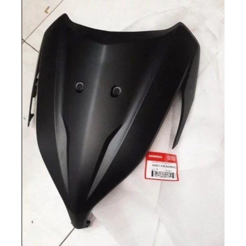 cover fr top panel tameng depan abu doff vario 110 fi / 64301-K46-N00MAG