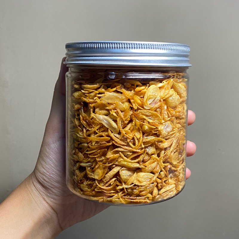 

BAWANG GORENG BREBES PREMIUM ASLI KRIUK TOPLES 500ml
