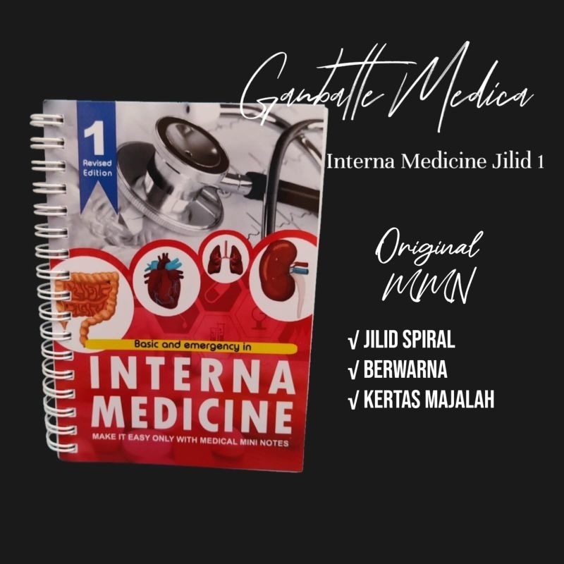 INTERNA MEDICINE JILID 1 MEDICAL MINI NOTE EDISI BARU