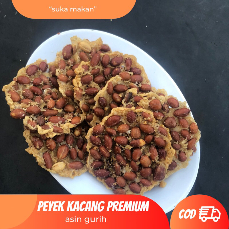 

PEYEK KACANG PREMIUM FULL 1PACK ISI 10