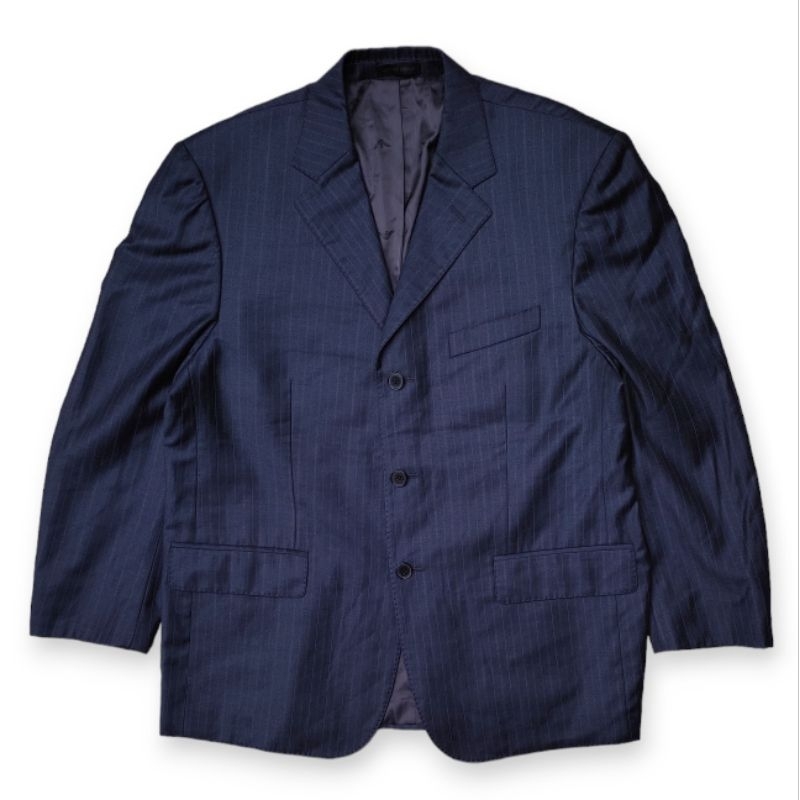 Giorgio Armani Striped Blazer Jacket