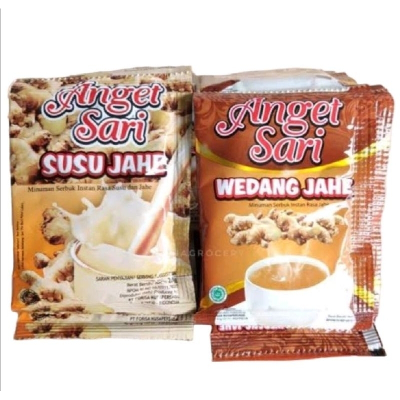 

ANGET SARI SUSU JAHE / WEDANG JAHE 5 SACHET