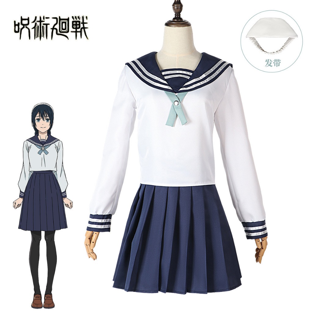 Anime Amanai Riko Cosplay Sailor JK Suit Dress Outfit Uniform Sets For Women Halloween Women Girls C