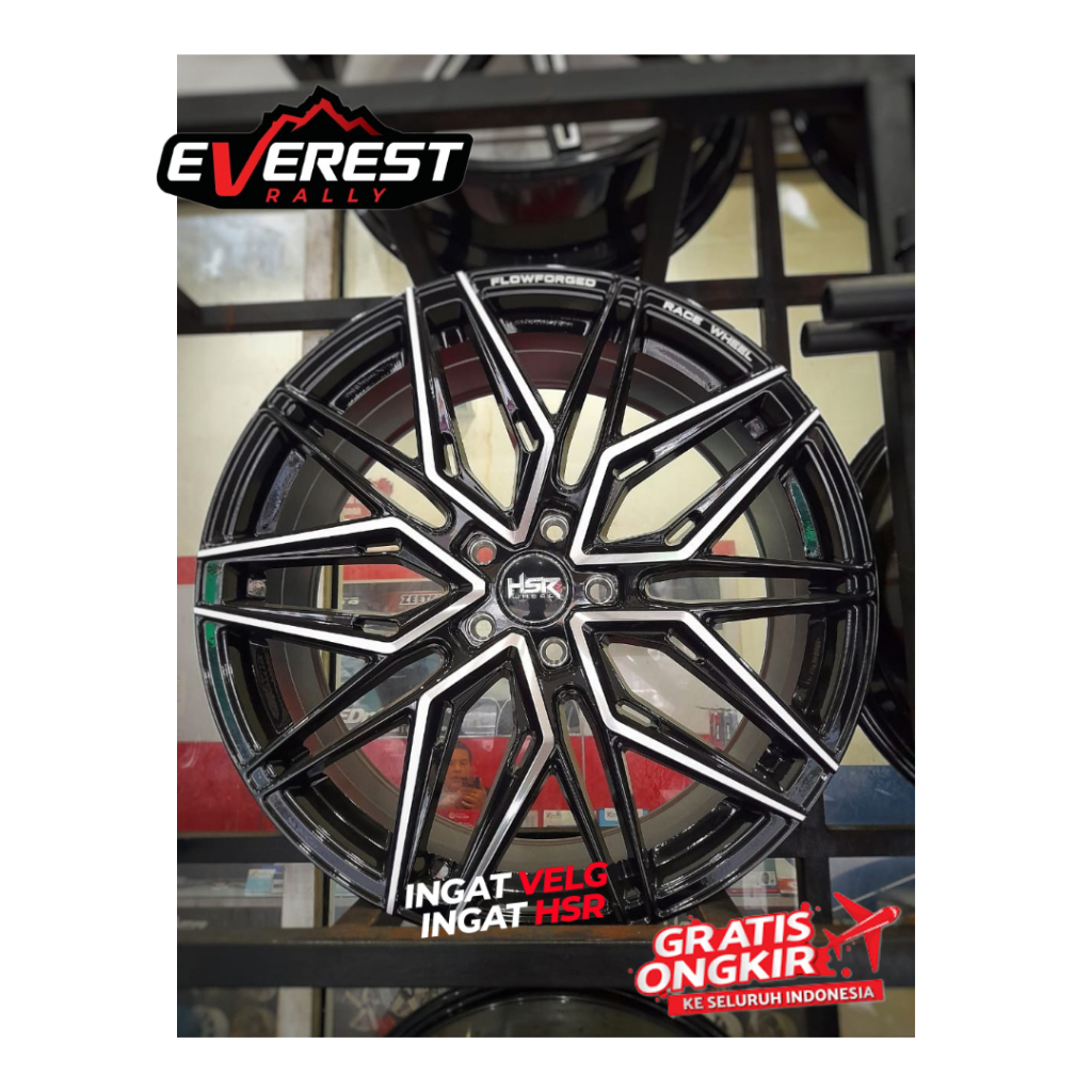 VELG RACING HSR LAMIKA RING 20 UNTUK MOBIL CRETA, ALMAZ, XPANDER CROSS