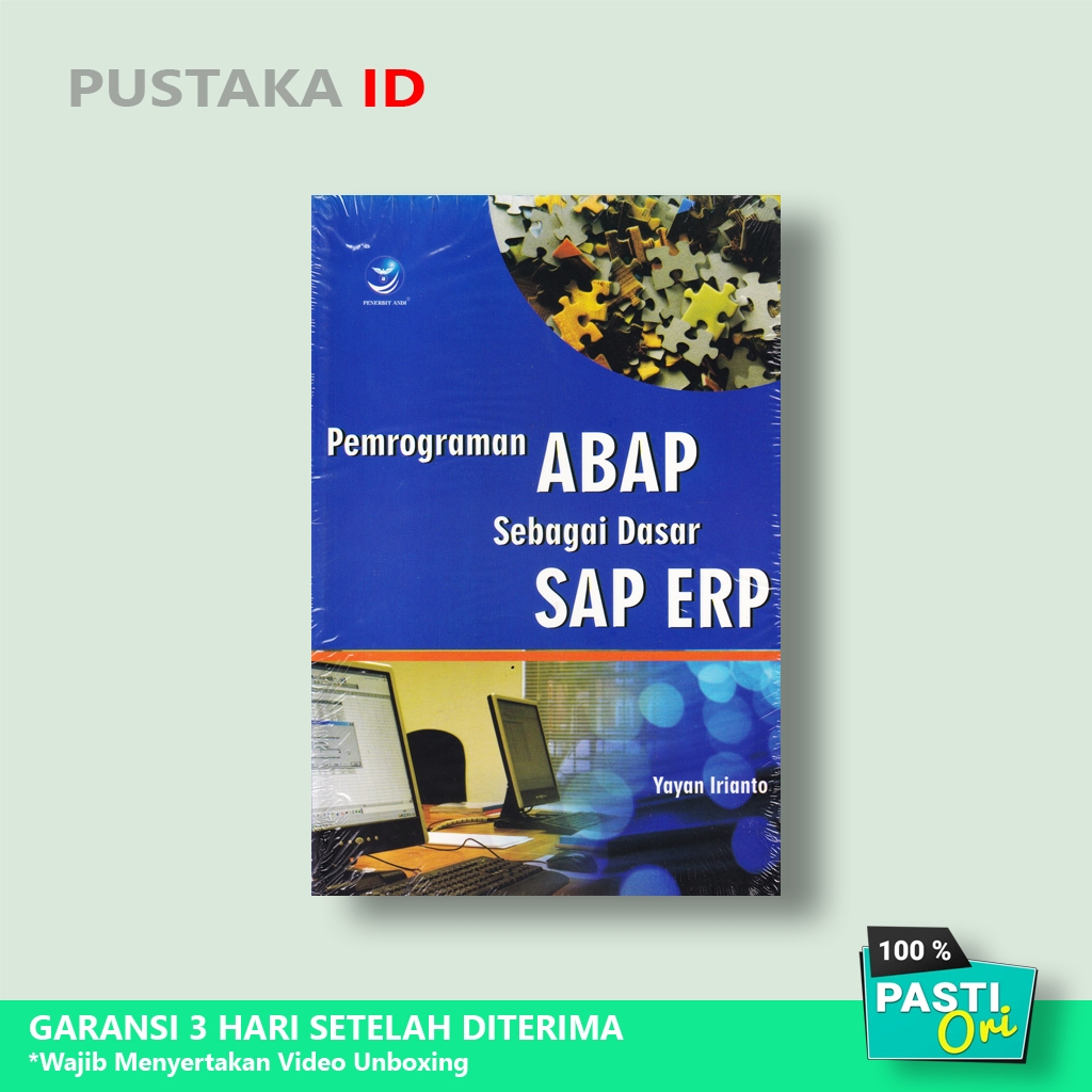 Buku Pemrograman ABAP Sebagai Dasar SAP ERP - Yayan Irianto
