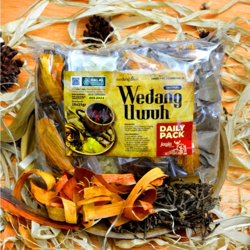 

Wedang Uwuh Original Series Khas Jogja Komplit Herbal Rempah Asli - Wedang Asli