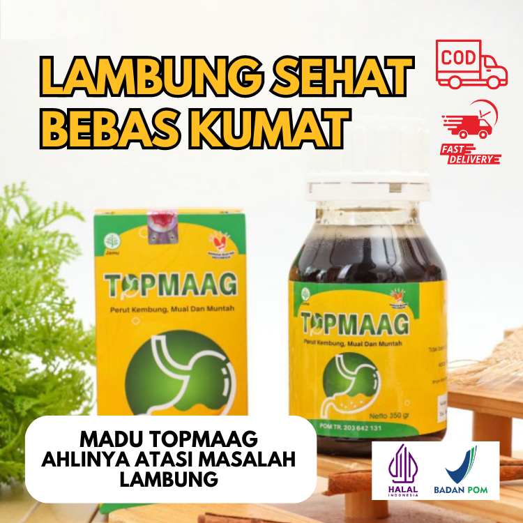 

TOPMAAG MADU HERBAL ASAM LAMBUNG MAAG KRONIS GERD TUKAK LAMBUNG UNTUK ANAK DAN DEWASA ASLI BPOM