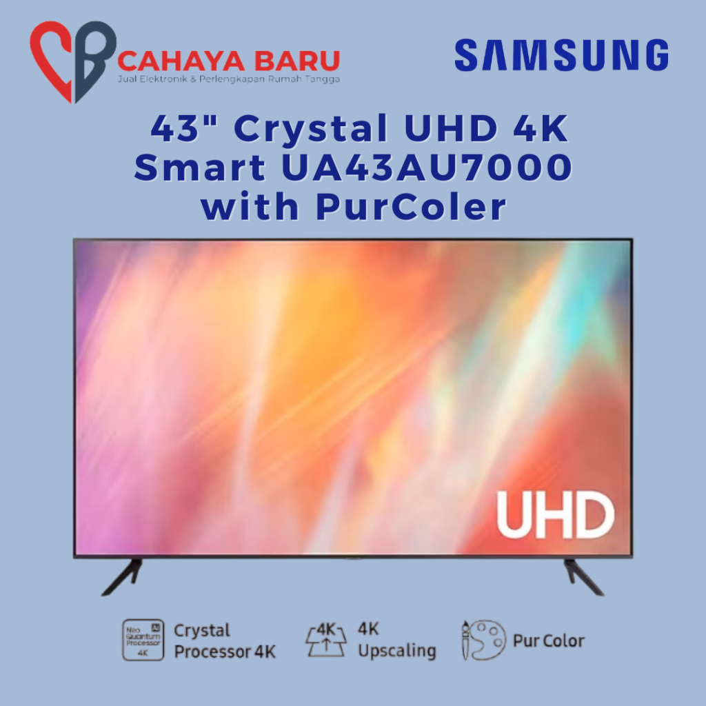 TV SAMSUNG UA43AU7000