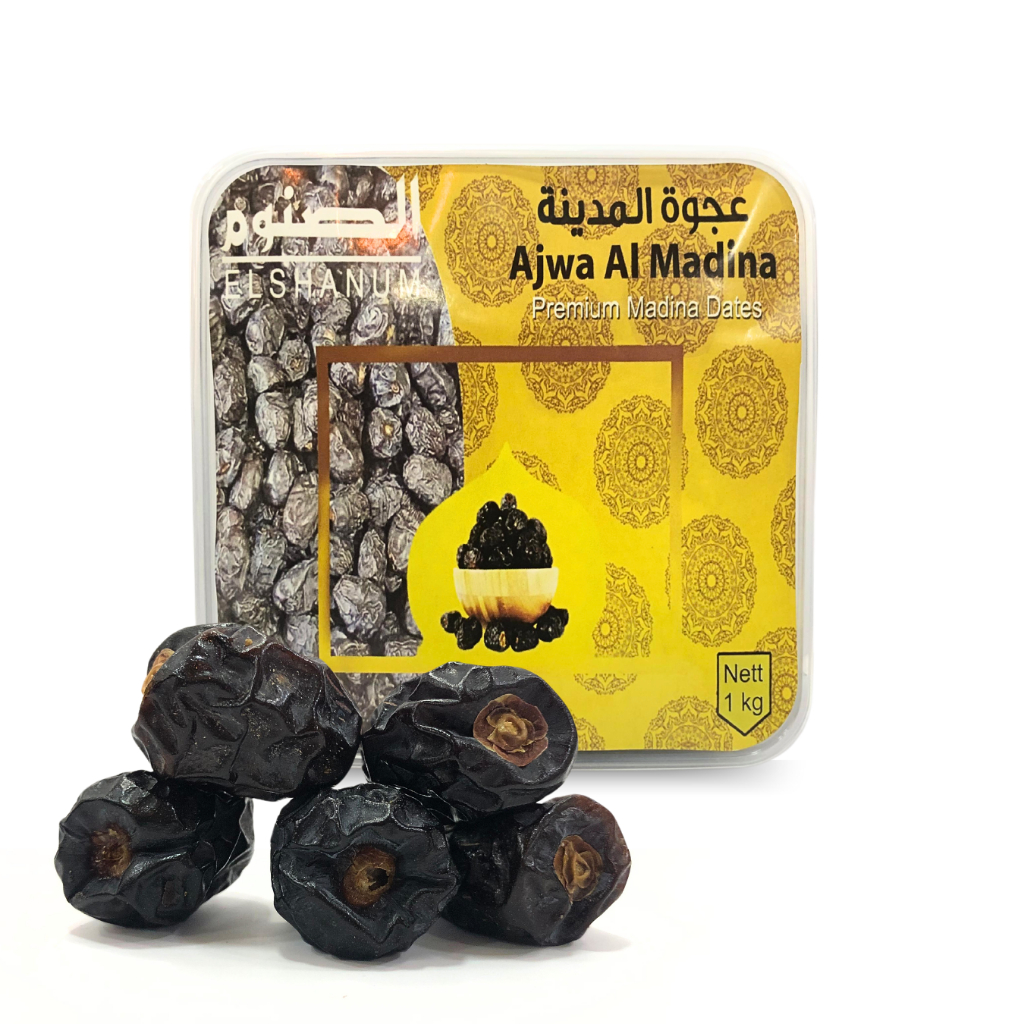 

Kurma Ajwa Super Organik 1kg Elshanum / Kurma ajwa premium / Ajwa Premium 1kg / Kurma Nabi Asli 100%
