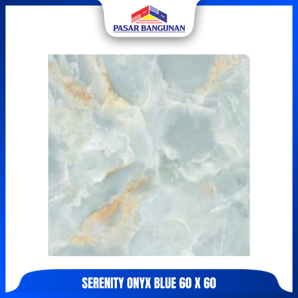 Serenity Granit Onyx Blue 60x60