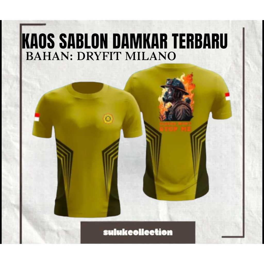 Kaos Satpam Securtiy / Kaos Jersey Security / Satpam Bahan Dryfit Milano/ bisa COD
