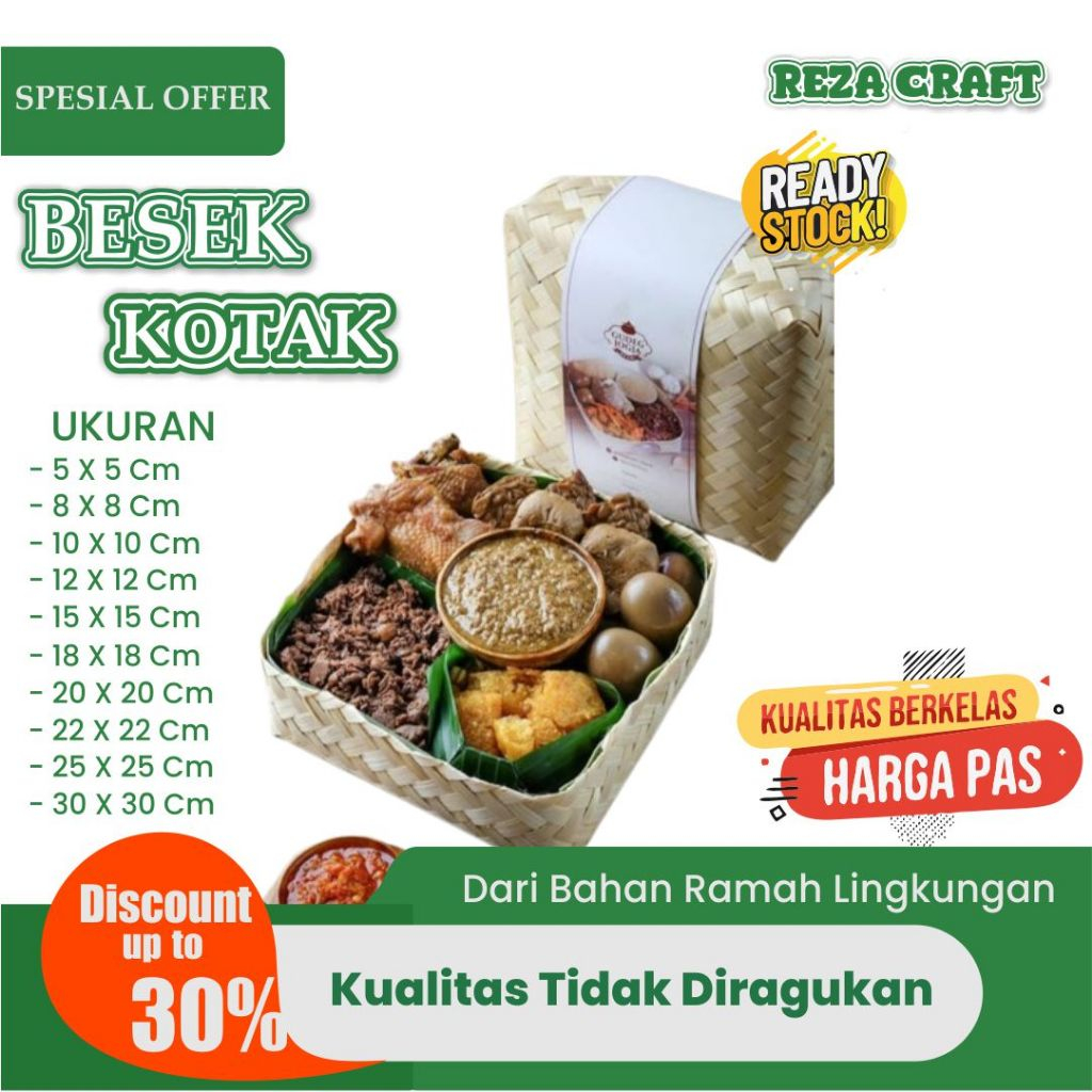 ALL VARIAN KOTAK-ANYAMAN BESEK-BESEK HAJATAN -BESEK HALUS-BESEK PURWOREJO-BESEK PUTIH
