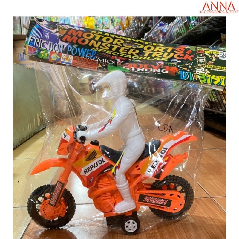 Mainan Motor Cross Orang