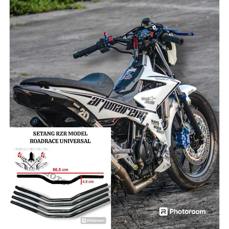 SETANG STANG STIR RZR MODEL ROADRACE NON RAISER PNP SATRIA FU SATRIA FU INJEKSI SATRIA F 150 NON RAI