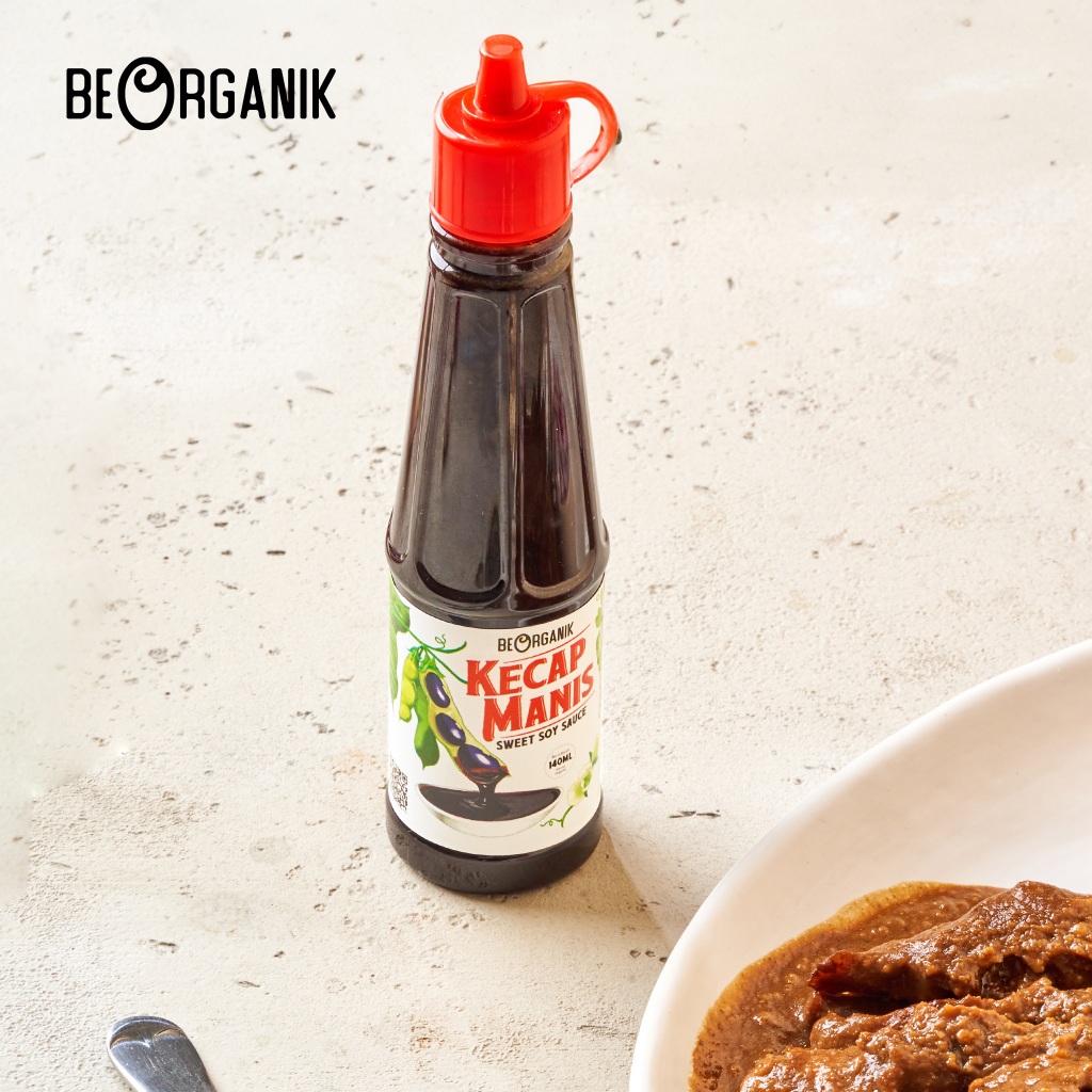 

Kecap Manis Organik / Sweet Soy Sauce Beorganik (Non GMO & MSG) 140ml