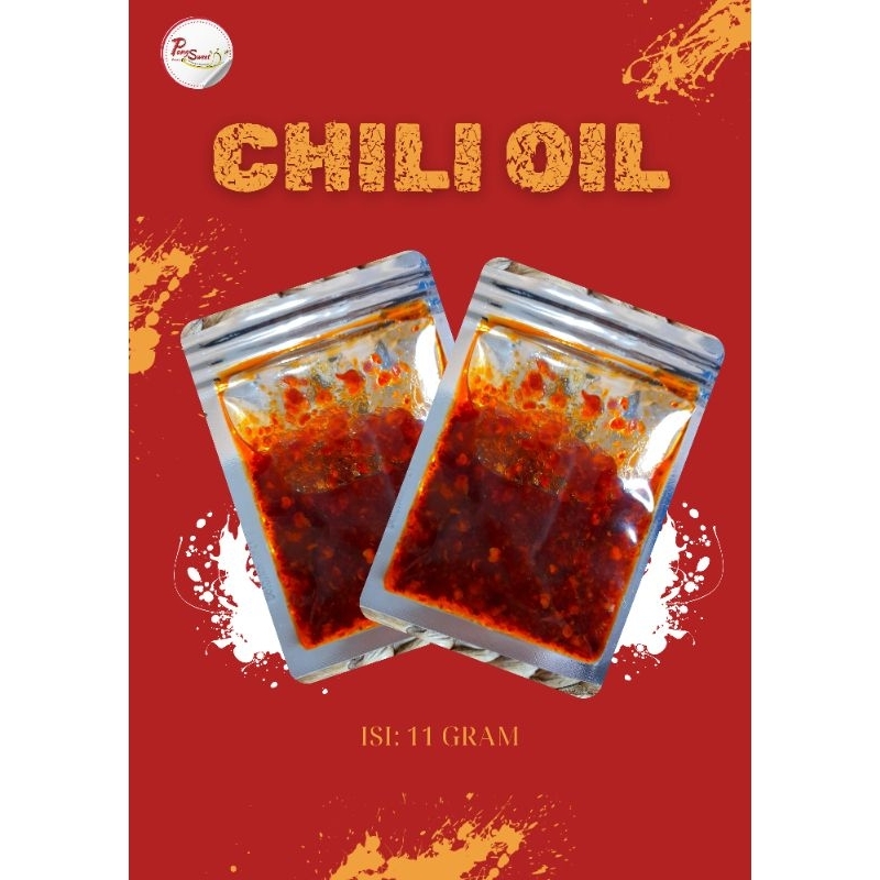 

Extra Chili Oil | isi 11 gram | Pedas Gurih Nagih | Homemade