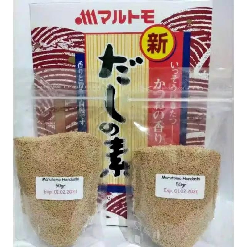 

Marutomo.hondashi/ kaldu ikan 50gr