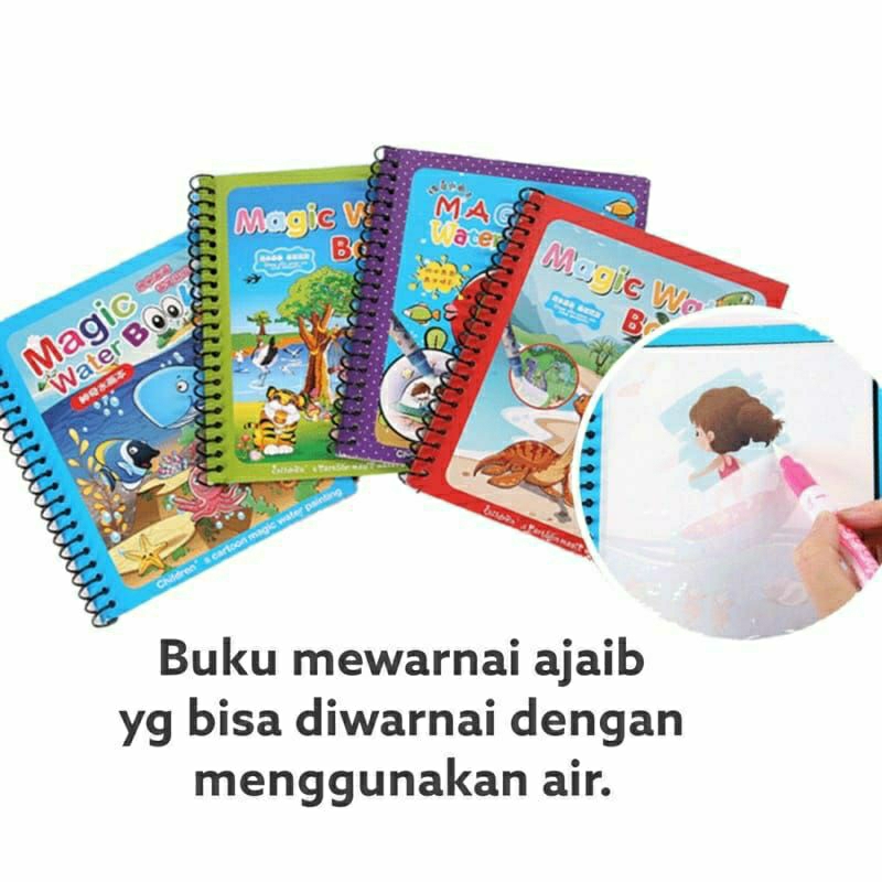 

Magic Water Book Gambar Mainan