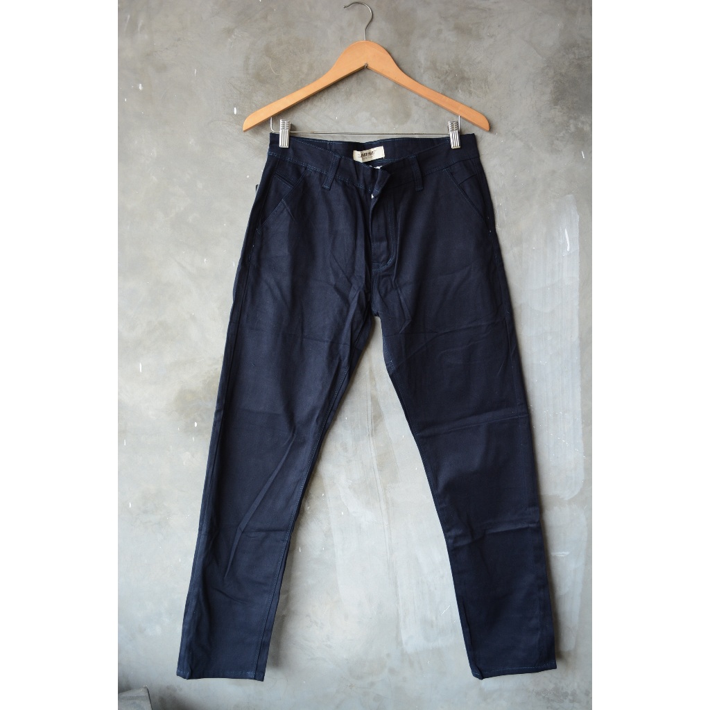 Celana Chino Navy Latoya Pria - Size 33