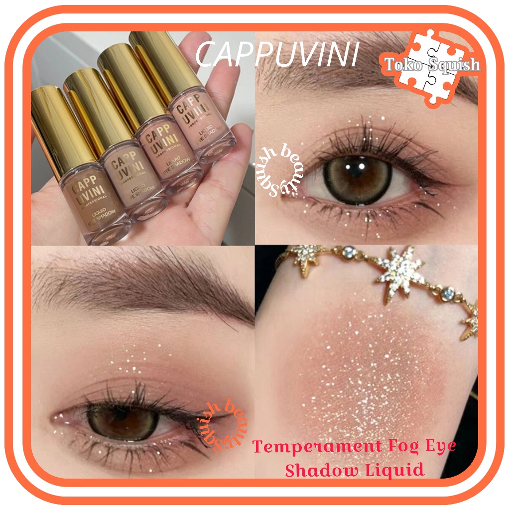Eyeshadow Temperament Mist Liquid Matte Eyeshadow Waterproof Glitter / Liquid Eyeshadow long lasting
