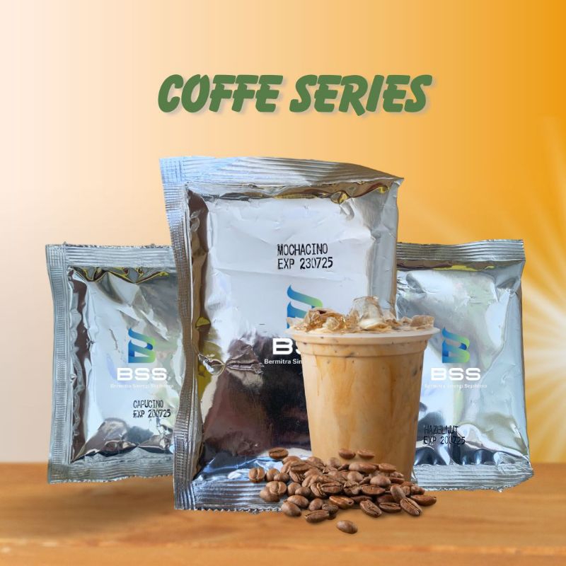 

BSS STORE - Bubuk Minuman Coffee Series 3 Varian Rasa 1 kg 20 sachet