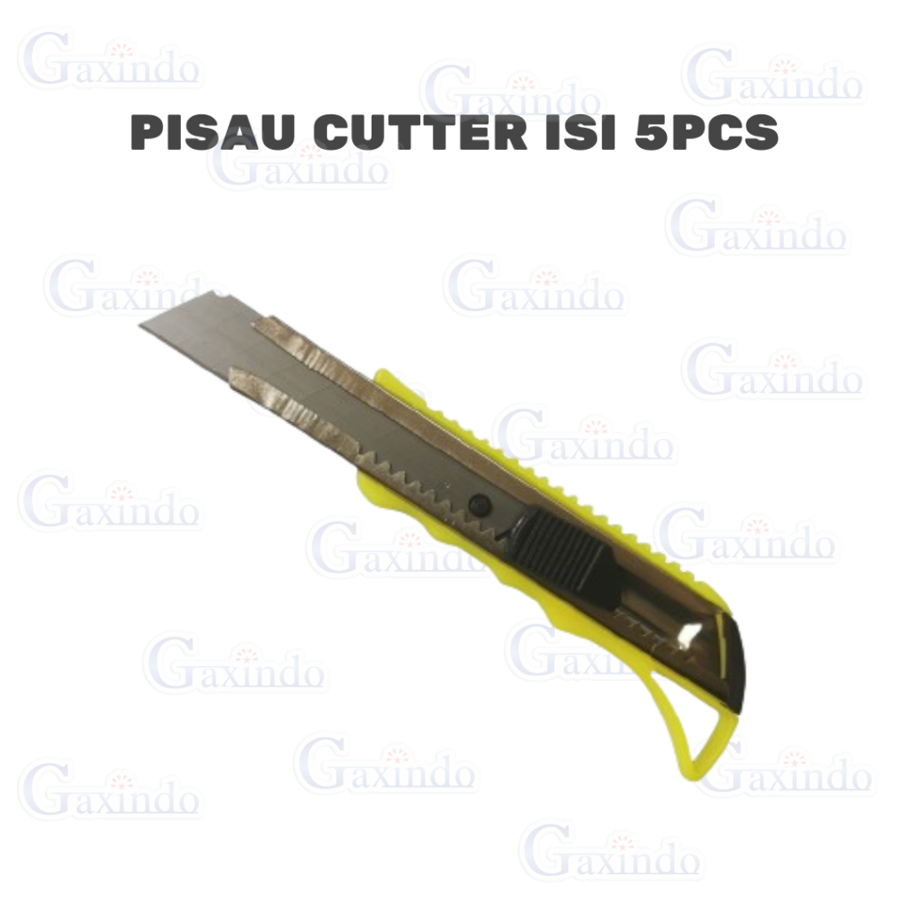 

PISAU CUTTER SET 2 IN 1 ISI 5PCS C3405 KATER PISAU CUTTER SANGAT TAJAM