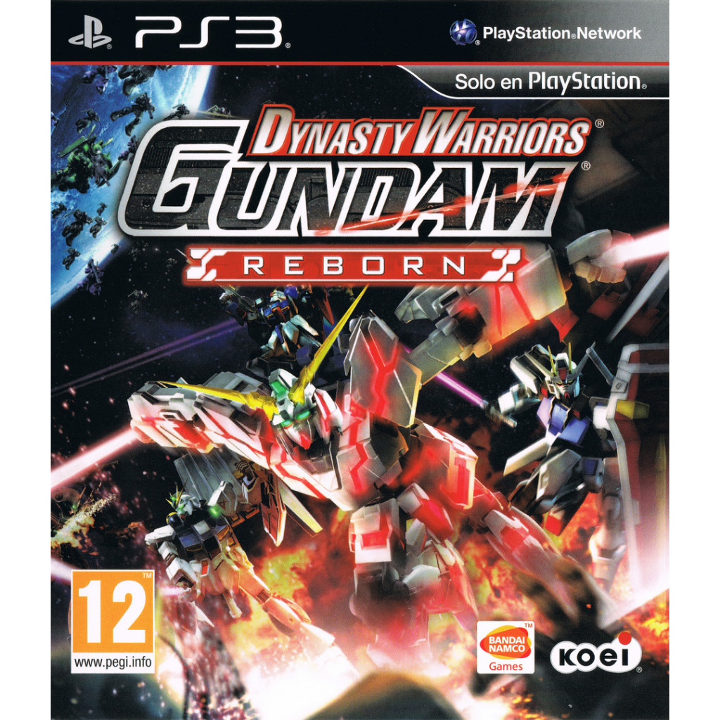 KASET GAME PS3 PKG DYNASTY WARRIORS GUNDAM REBORN