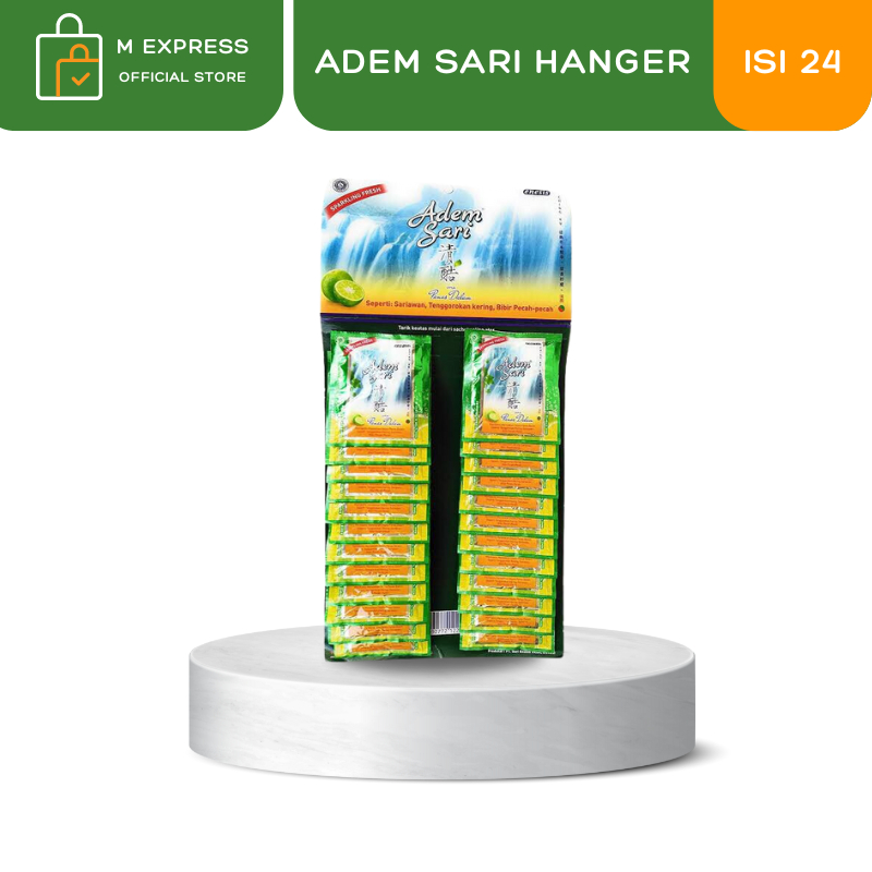 

MEGAMART | Adem Sari hanger sachet minuman pereda sakit tenggorokan / panas dalam