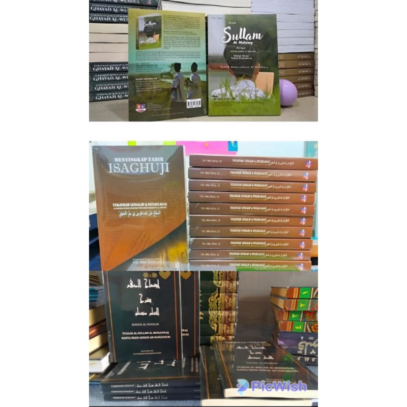 satu paket terjemah ilmu Mantiq, mulai dari terjemah ilmu mantiq dasar, menengah dan ilmu Mantiq tin