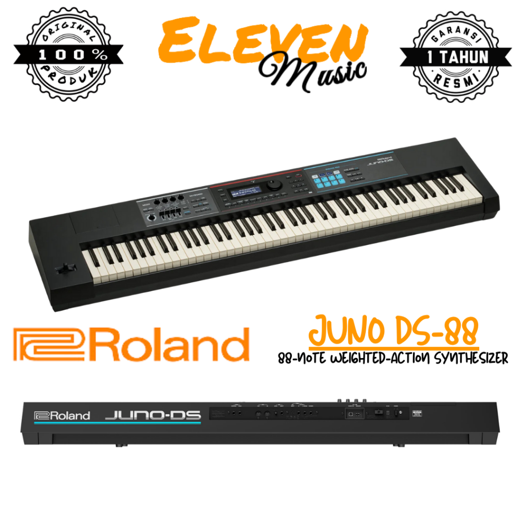 Roland Juno DS88 DS 88 DS-88 Key Keyboard Synthesizer