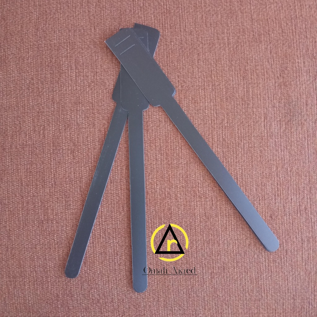 Gelang Pasien Polos - Gelang Identitas Pasien - Gelang Pasien Hitam