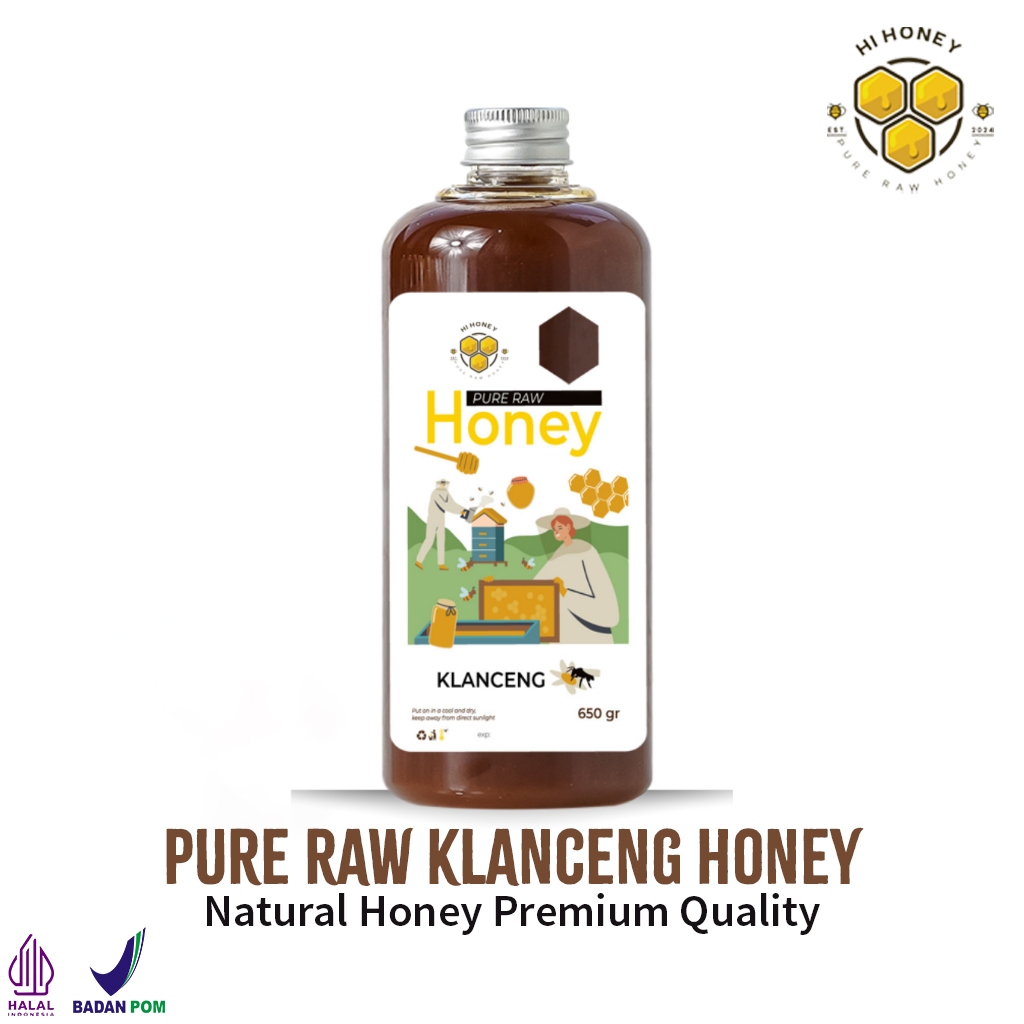 

Hi Honey Madu Klanceng 650gr