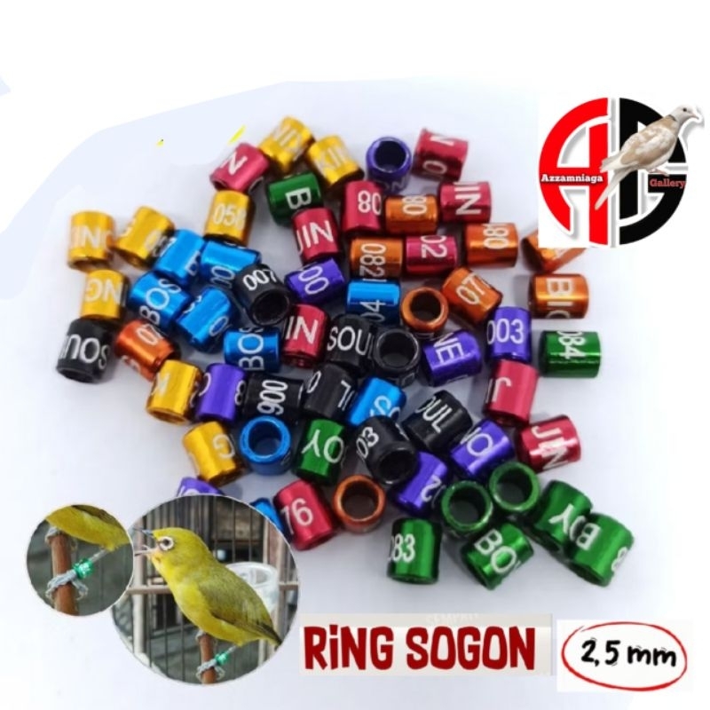 RING BURUNG PLECI KONIN DIAMETER  2.5 MM