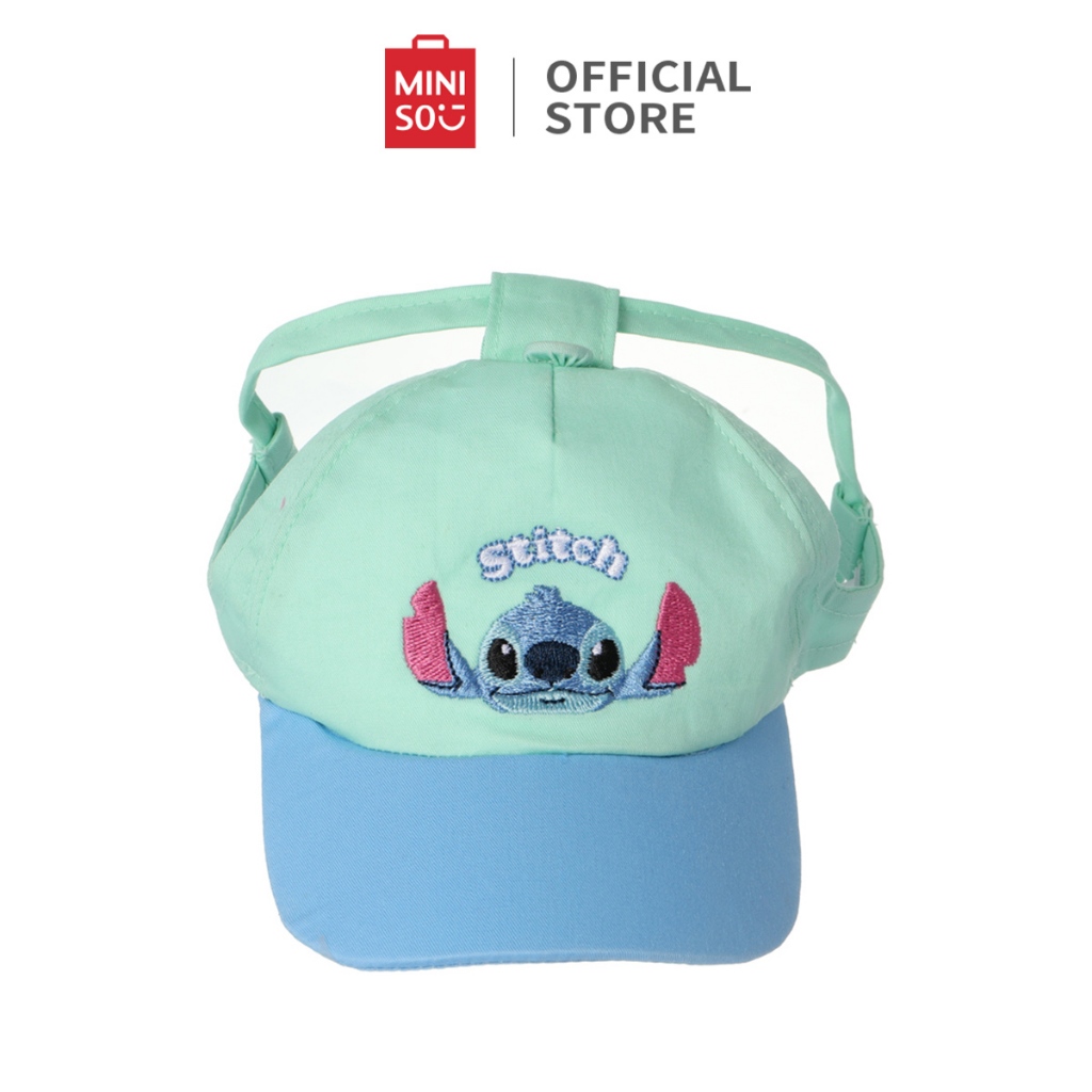 Miniso X Disney Stitch Collection Topi Katun Pet Cotton Hat Topi Aksesoris Hewan Peliharaan