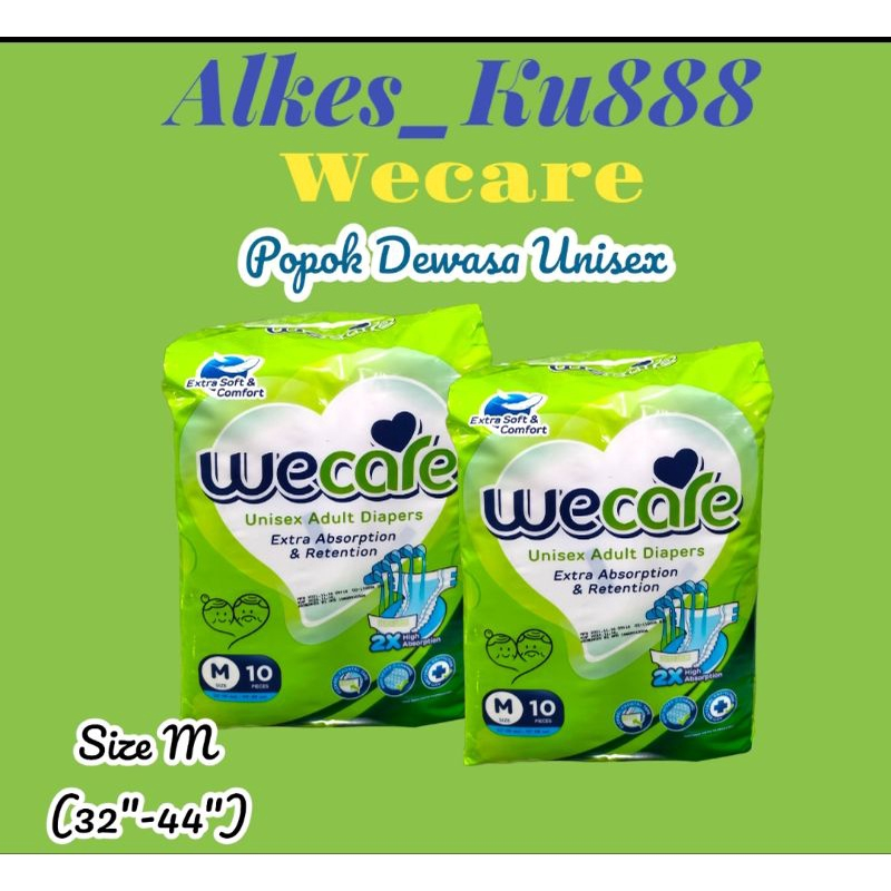 Wecare Adult Diapers Size M Isi 10/Popok Diaper Dewasa