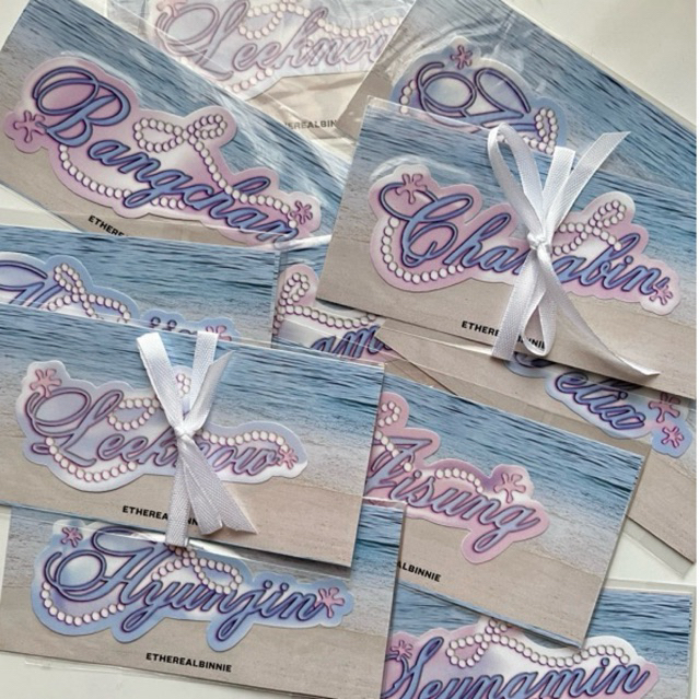 

sticker glitter name | skz svt nct sserafim wave to earth