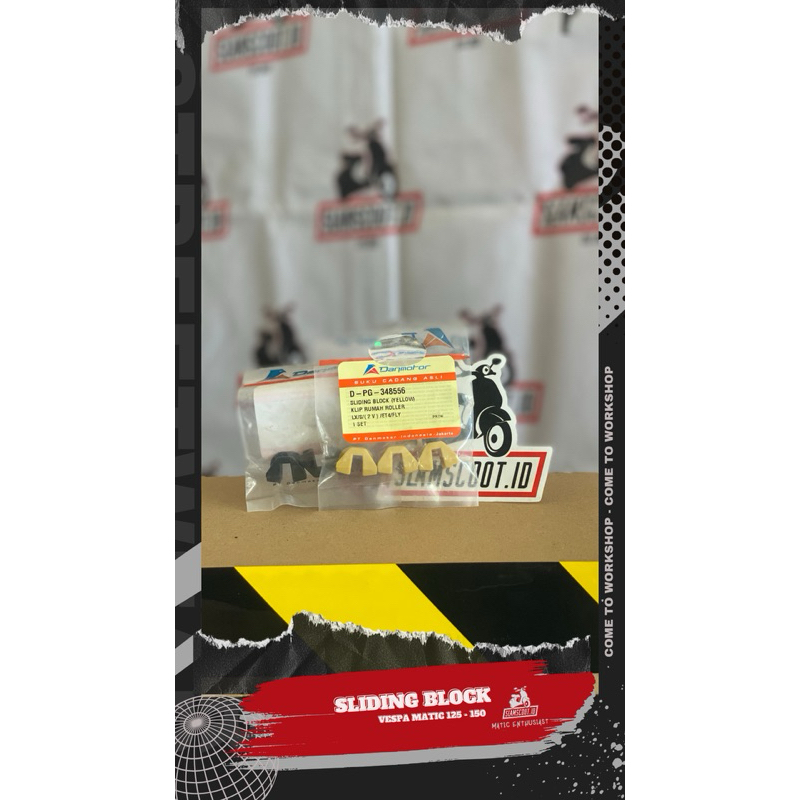 SLIDING BLOK VESPA MATIC DANMOTOR