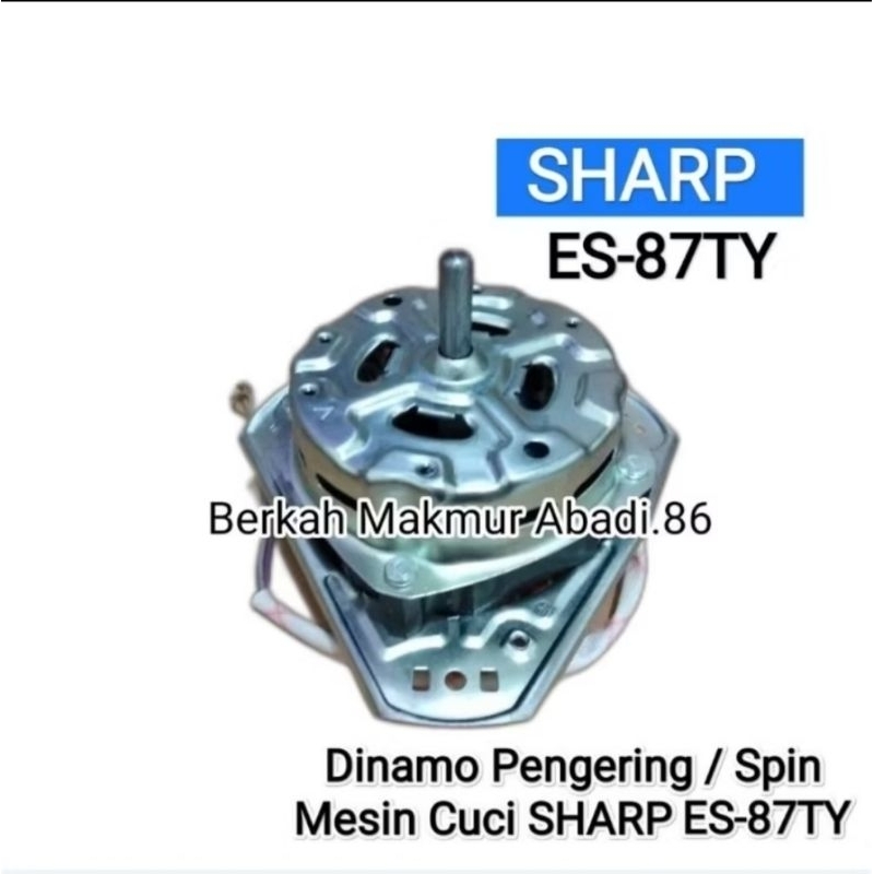 Dinamo Pengering Mesin Cuci SHARP ES-87TY Mesin Dinamo Spin Pengering Sharp Es87