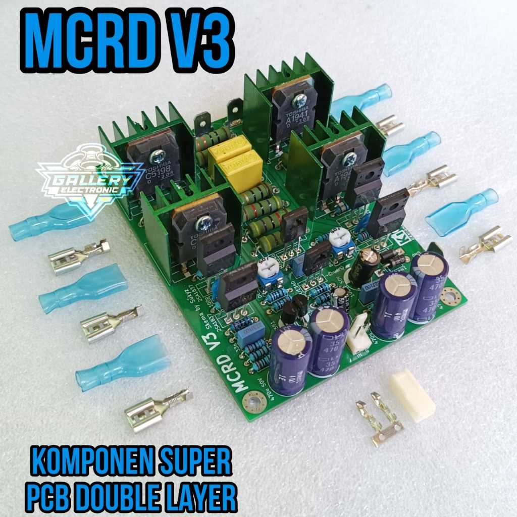 Driver Power MCRD V3 Fiber FR4 Amplifier Low Sub