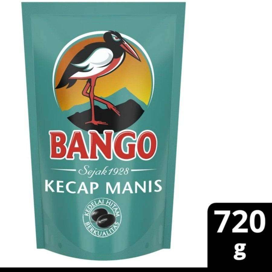 Bango kecap manis Refill 720g 720gr 720gram 720