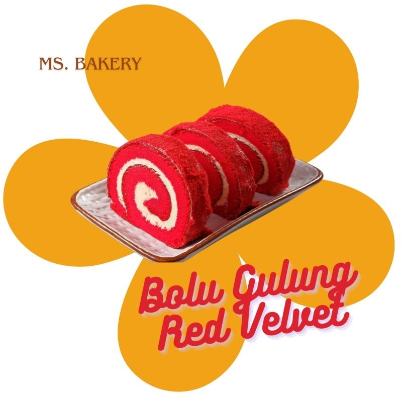 

bolu gulung red velvet bolu merah putih