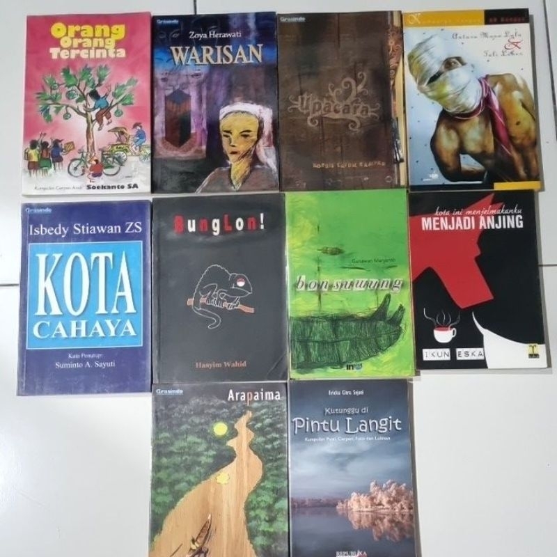 Aneka Novel Sastra dan Cerpen Indonesia | Korrie Layun Rampan | Soekanto S.A. | Ikun SK | Isbedy Sti