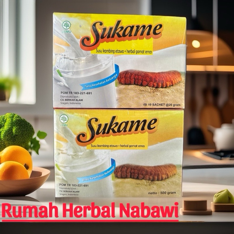 

Rumah Herbal Nabawi -SUKAME Susu Kambing Etawa Plus Gamat Emas Asli Original (Distributor Resmi Semarang)