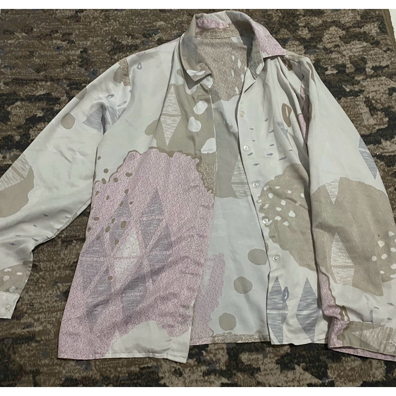 [preloved] kemeja motif