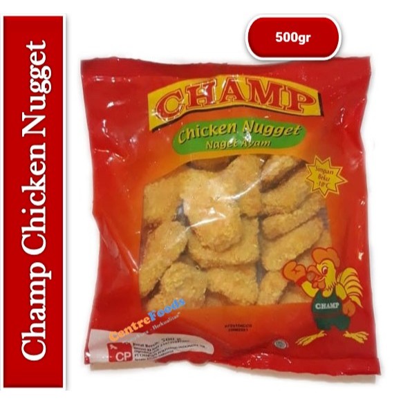 

Champ Naget Ayam - Chicken Nugget Fresh | 500gr [ Harga Per BKS ]